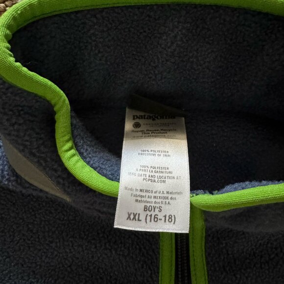 Patagonia Blue Fleece - Boys XXL or Women's Small - Picture 5 of 5